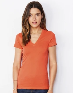 Deep V-Neck Jersey T-Shirt