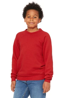 3901Y Youth Sponge Fleece Raglan Sweatshirt