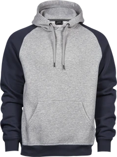 Two-Tone Hooded Sweatshirt