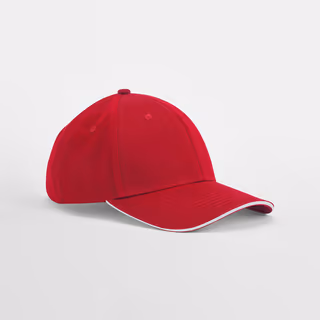 EarthAware® Classic Organic Cotton 6 Panel Cap - Sandwich Peak