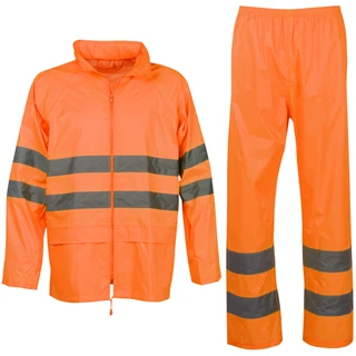 High-visibility rain suit Hi-Vi Rainset 