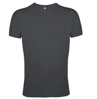 Men's round neck close fitting t-shirt 