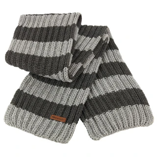 Chunky Knit Stripe Scarf