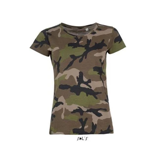 Women's round collar T-shirt   