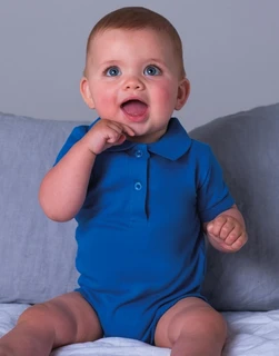 Baby Organic Polo Bodysuit