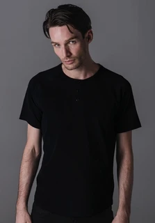 Superstar Button Top Henley T