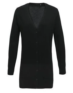 Women's Long Length Knitted Cardigan