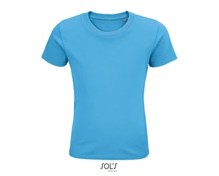 Kid's round-neck fitted jersey T-shirt 