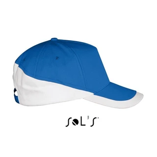 Five panel contacted cap  