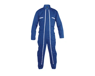 Workwear overal with double zip  