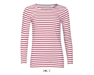 Women's long sleeve striped T-shirt  