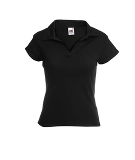 Lady-Fit Ribbed Polo
