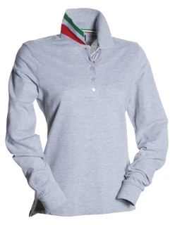 Women's Polo Shirt Long Nation Lady