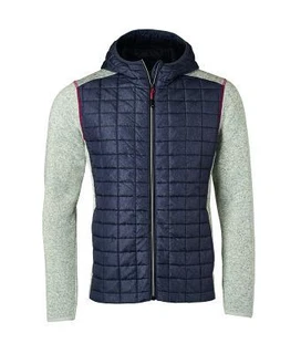 Men's Knitted Hybrid Jacket