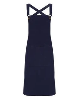 Cross Back Barista Bib Apron