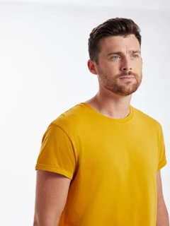 Men's Organic Roll Sleeve T