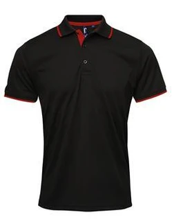 Men's Contrast Tipped Coolchecker Polo Shirt