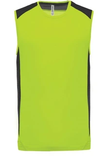  Zweifarbiges Sport-Top PA475