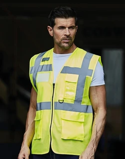 Hi-Vis Open Mesh Executive Waistcoat