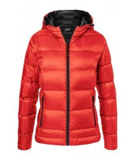 Ladies Hooded Down Jacket