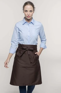 Polycotton long apron K897