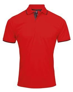Men's Contrast Tipped Coolchecker Polo Shirt