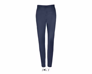 Women's satin stretch trousers