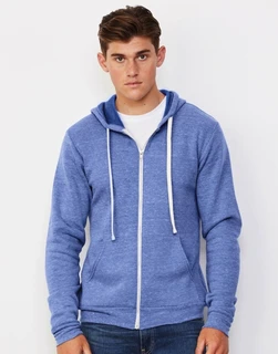 Unisex Triblend Full Zip Hoodie