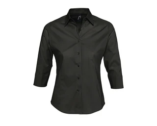 3/4 Sleeve stretch Women's shirt 
