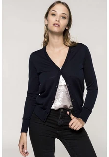 Damen-Strickjacke mit Knöpfen K988