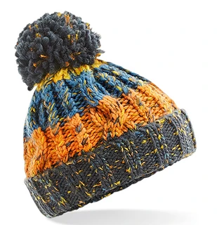 Infant Corkscrew Pom Pom Beanie