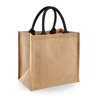 Jute Midi Tote