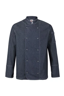 LS DENIM CHEF JACKET