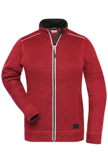 Ladies' Knitted Workwear Fleece Jacket - SOLID