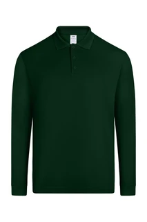 Clifton long sleeve unisex polo