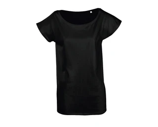 Women's short sleeve long kimono T-shirt 