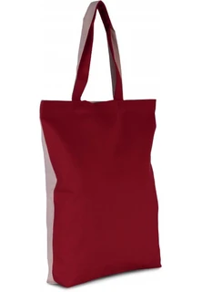 Zweifarbige Baumwolltasche im Cabas-Stil KI0230