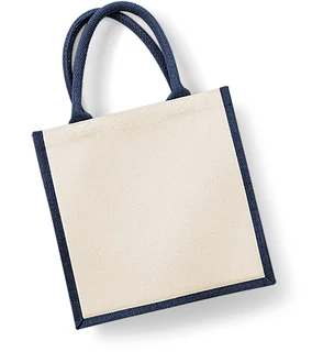 Printers Midi Jute Bag