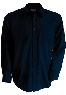 Kinder Popelin-Hemd Langarm K521