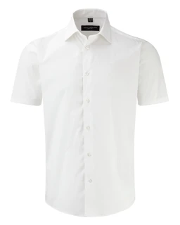Men’s Short Sleeve Fitted Stretch Shirt