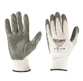 Coated nitrile gloves N1002E