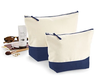 Dipped Base Canvas Accessory Bag
