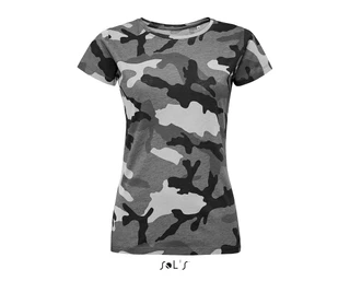 Women's round collar T-shirt   