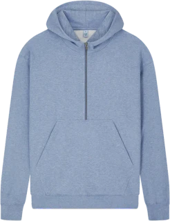 HALF ZIP HOODIE
