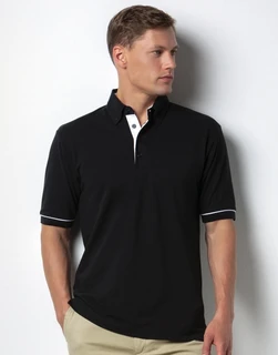 Button Down Collar Contrast Polo
