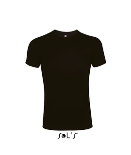 Men's round neck close fitting T-shirt 