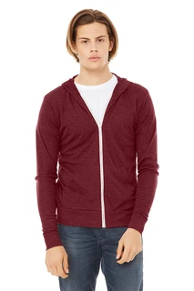 3939 Unisex Lightweight Zip Hoodie