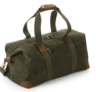 Heritage Waxed Canvas Holdall