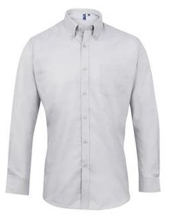 Men's Long Sleeve Signature Oxford Shirt PR234