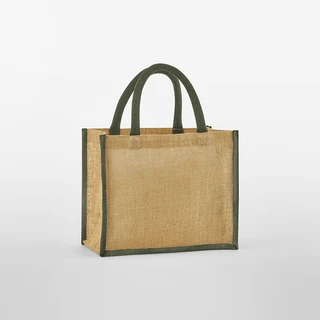 Natural Starched Jute Midi Tote